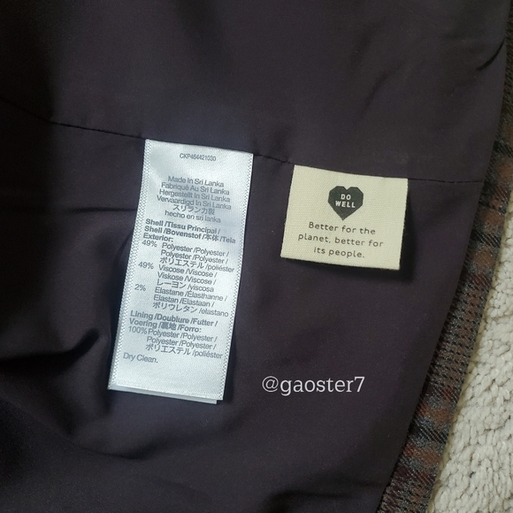 Madewell Caldwell Double-Breasted Blazer in Hedden Plaid - Picture 11 of 12